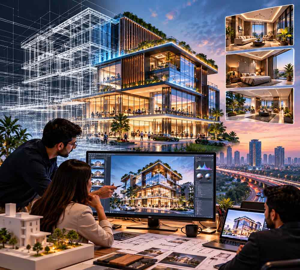 3D Rendering Services in Noida