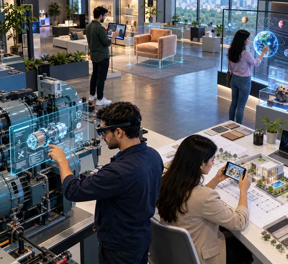 Augmented Reality (AR) Experience Development in Noida