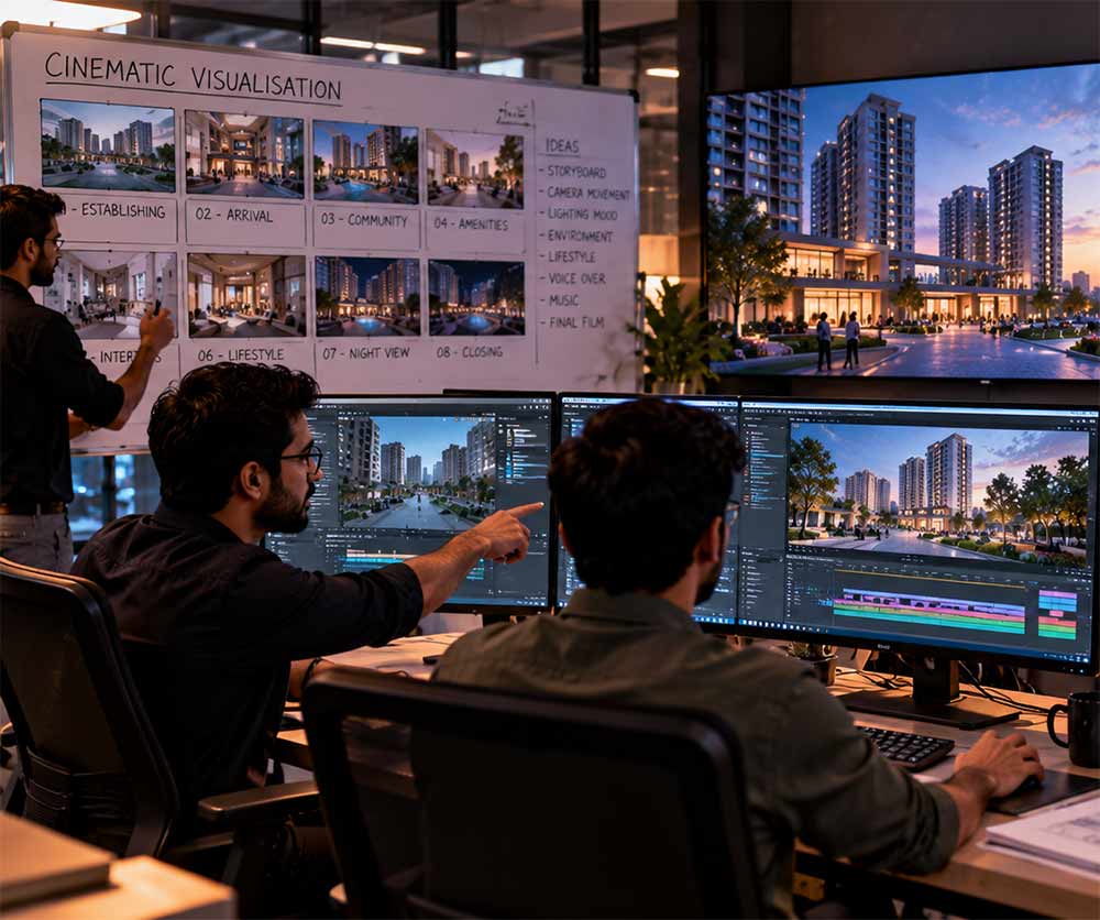 Cinematic Future Visualisation Films in Noida