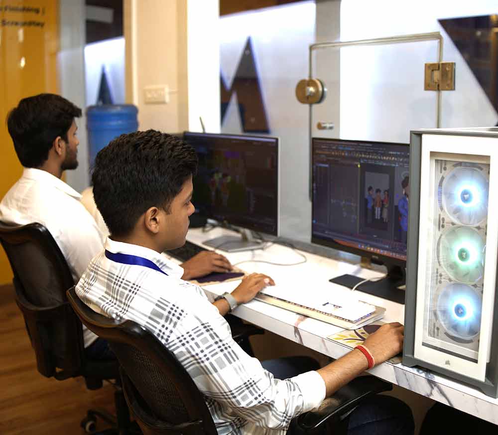 2D Animation Post-Production Services in Delhi