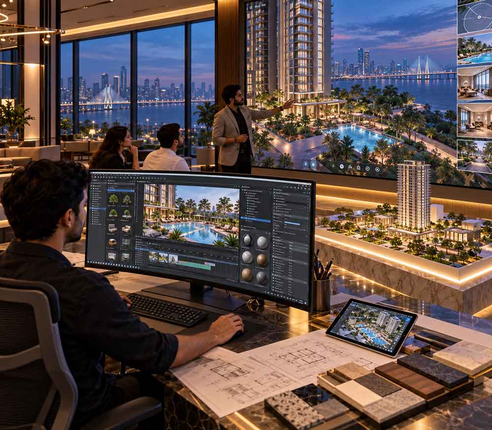 Unreal Engine 3D Walkthrough & Visualisation Services in Mumbai